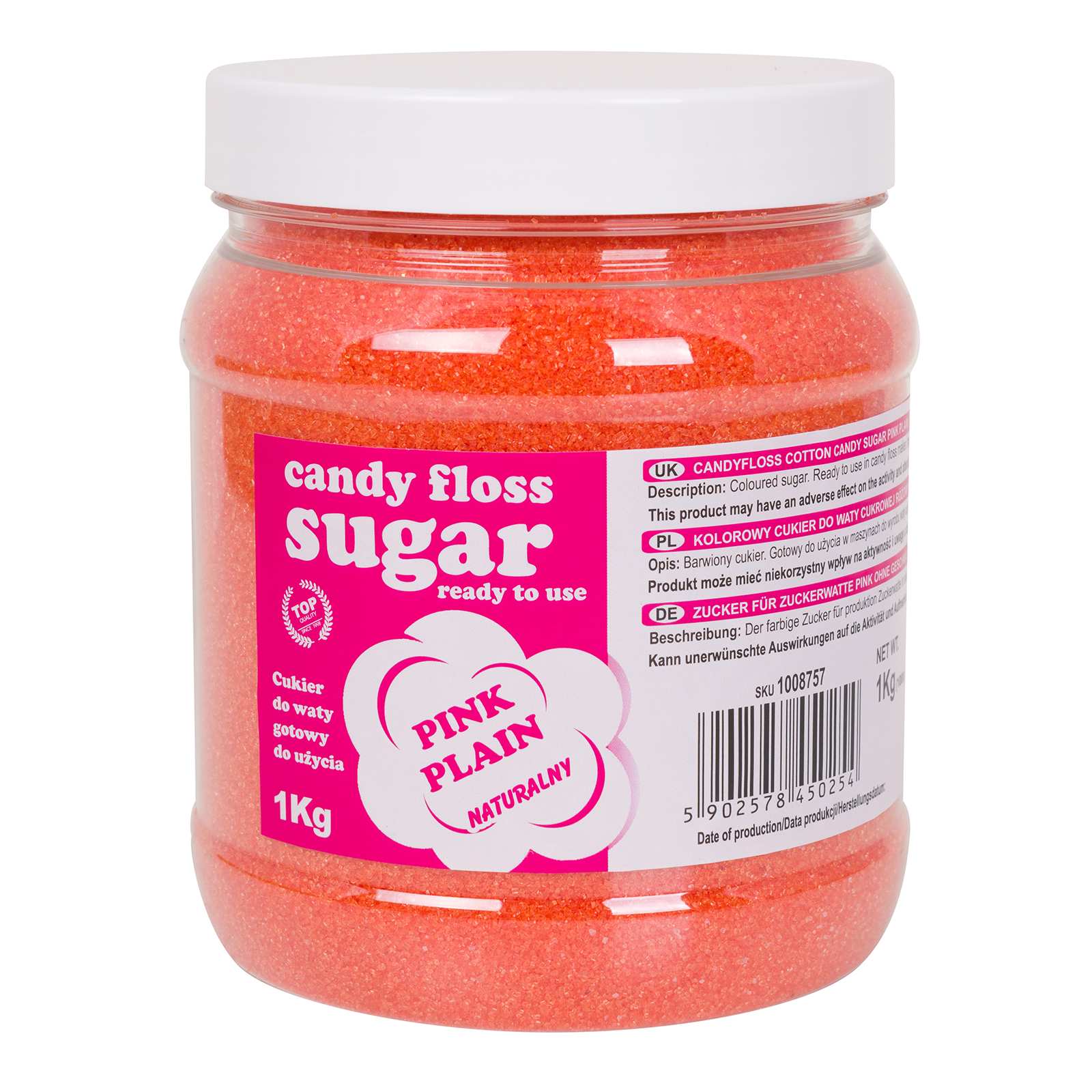 Cotton Candy Flossugar Ready To Use 1kg Fun Food Consumables 6706