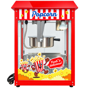 Red 8oz Popcorn Machine