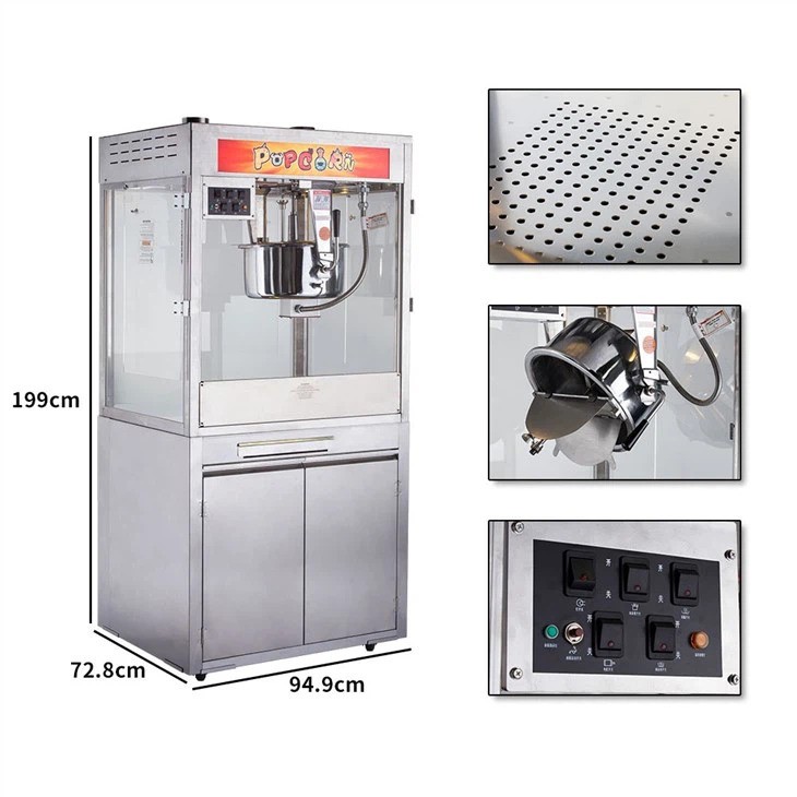 Freestanding Commercial-Grade Cinema Popcorn Machines - Image 2