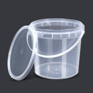10 Litre Plastic Fairy Floss/Popcorn Bucket with lid and handle