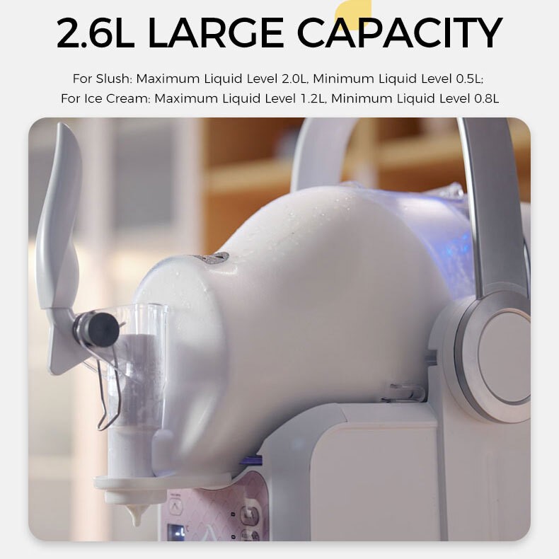 6 in 1 Soft Serve Ice Cream / Slushie Machine - Image 5
