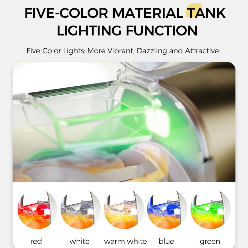 6 in 1 Soft Serve Ice Cream / Slushie Machine - Image 6